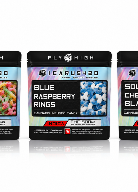 500 MG THC Icarus gummies