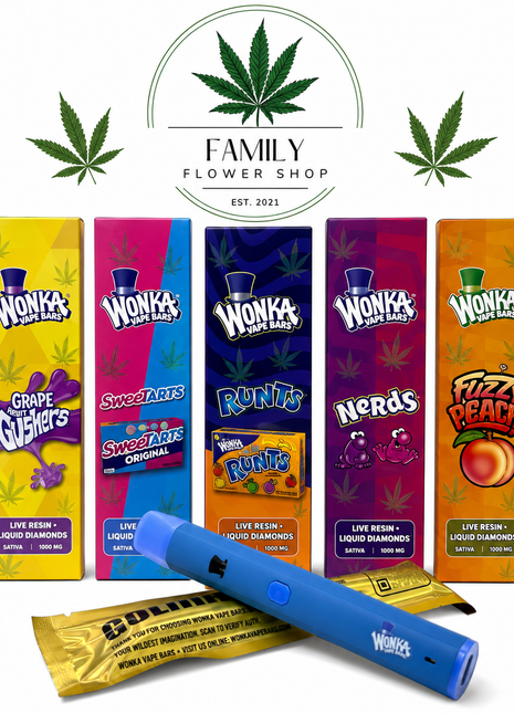 Wonka 2G Dispo Pens - Bubble Gum - Hybrid