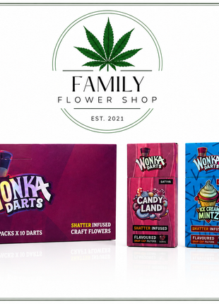 Shatter Infused Wonka Darts - Peanut Butter & Jelly - Hybrid