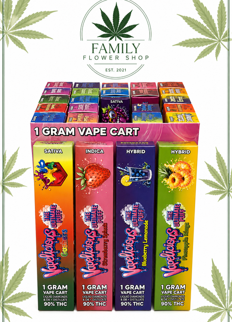 Vapelicious 1g Cart - Berry Blizzard - Sativa