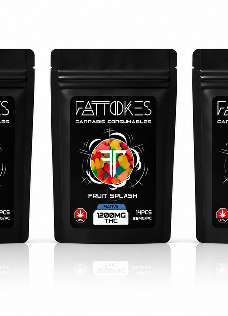 FatTokes THC Gummies - 1200MG