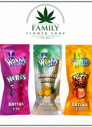 Wonka 1 Gram Carts - Nerds - Sativa