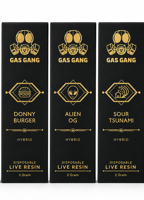 2 Gram Gas Gang Live Resin Disposable Pen
