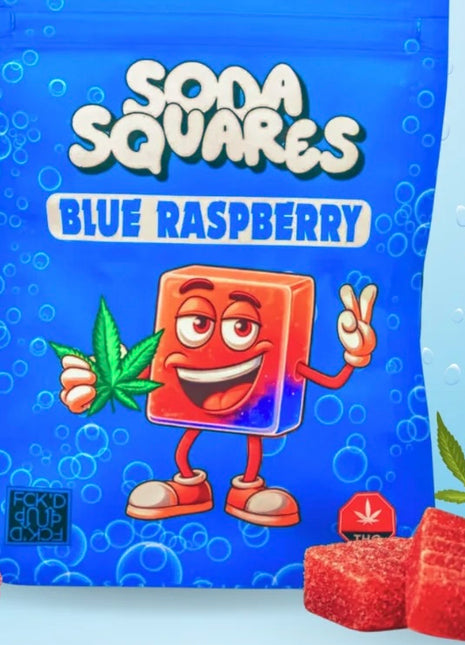 Soda Square - 3000MG - Blue Raspberry