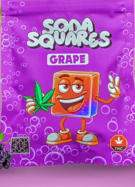 Soda Square - 1000MG - Grape