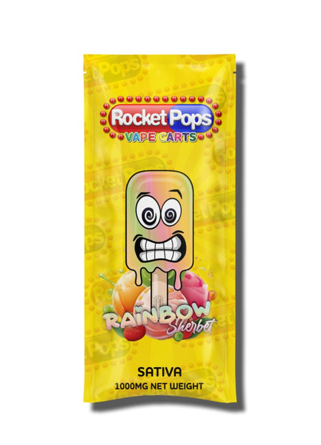 Rocket Pops - Cartridge - Sativa - Rainbow Sherbet