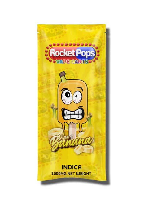 Rocket Pops - Cartridge - Indica - Ripe Banana