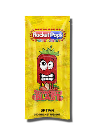 Rocket Pops - Cartridge - Sativa - Strawberry Blast