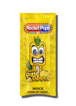Rocket Pops - Cartridge - Indica - Twisted Pineapple