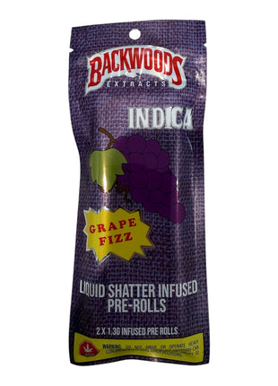 Backwoods Liquid Shatter Infused Prerolls - Sour Candy - Sativa