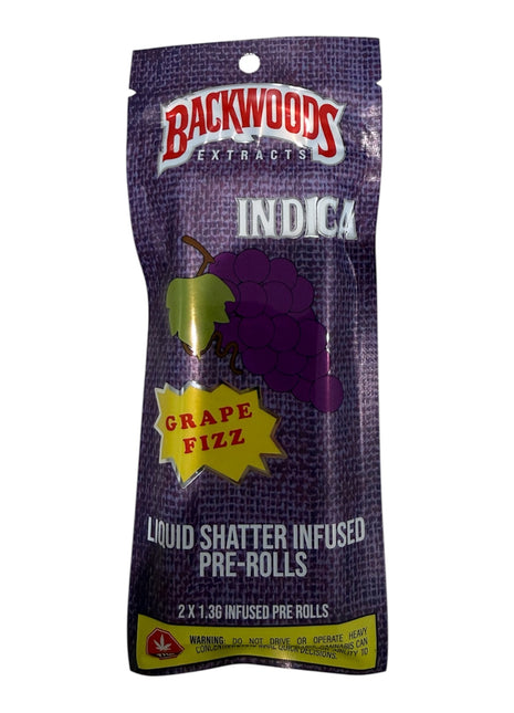 Backwoods Liquid Shatter Infused Prerolls - Sour Candy - Sativa