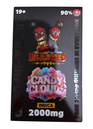 2 Gram Dispo Pen - Blue Raspberry Splash - Indica FREE GUMMIES IN BOX
