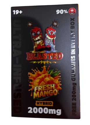 2 Gram Dispo Pen - Pineapple Rings - Hybrid FREE GUMMIES IN BOX